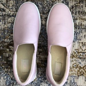 UGG Kitlyn Leather Slip On Shoes Pink Size 9